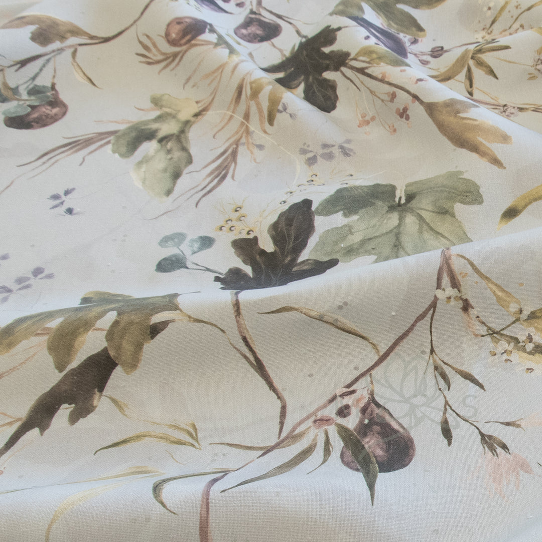 Kelly Ventura Fig in Fog fabric