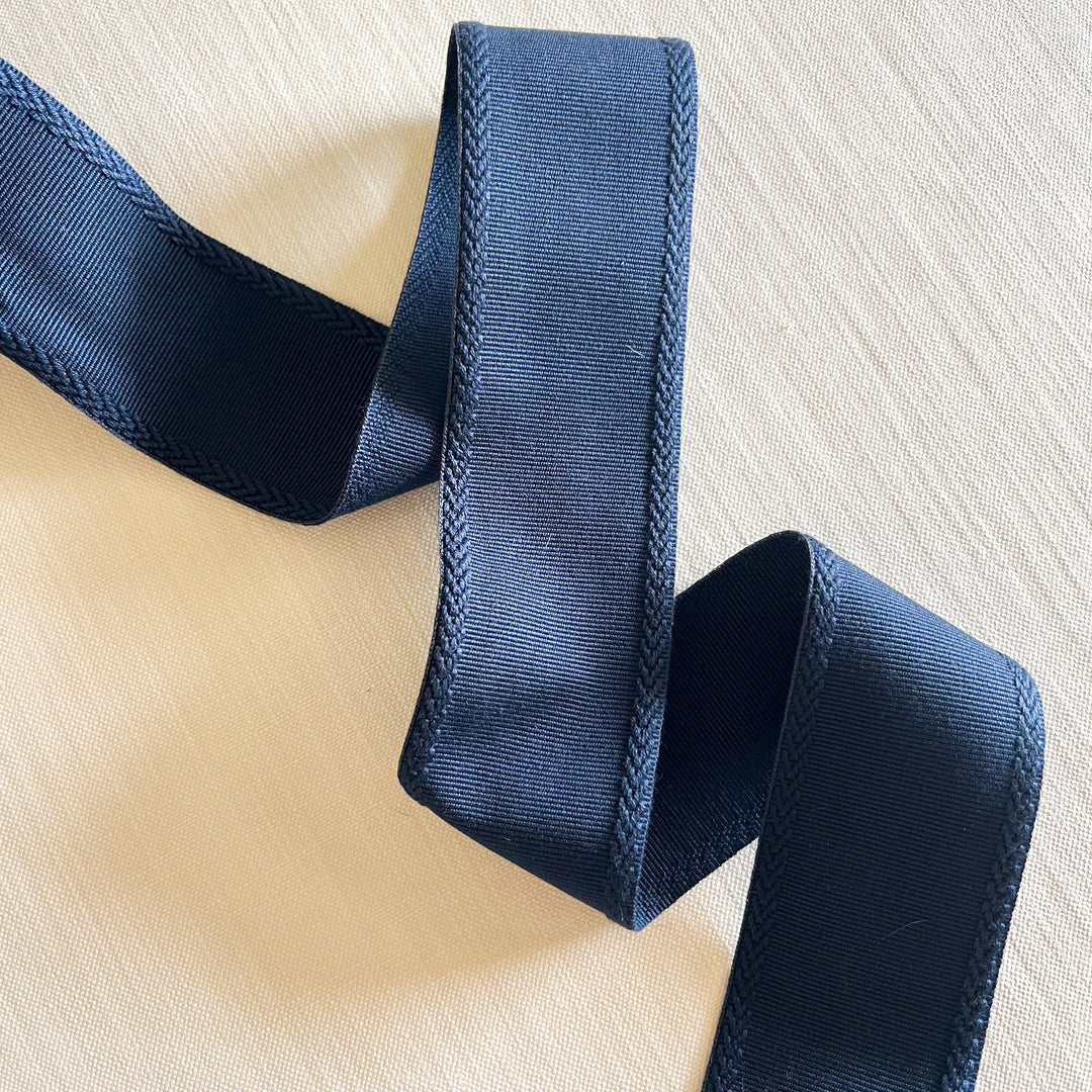 Stanton Hall Bolster, Indigo Swatch