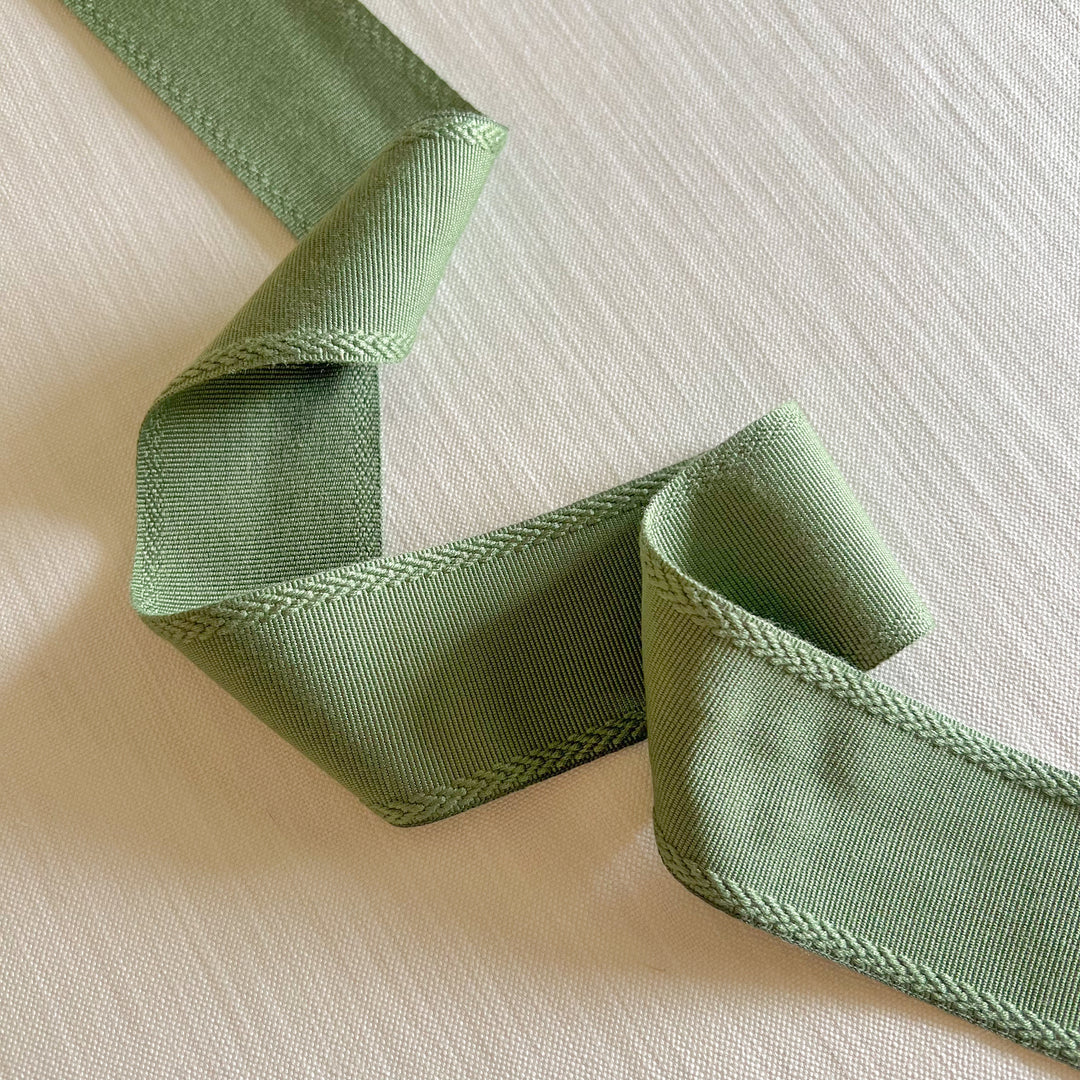 Stanton Hall Bolster, Leaf Green Swatch