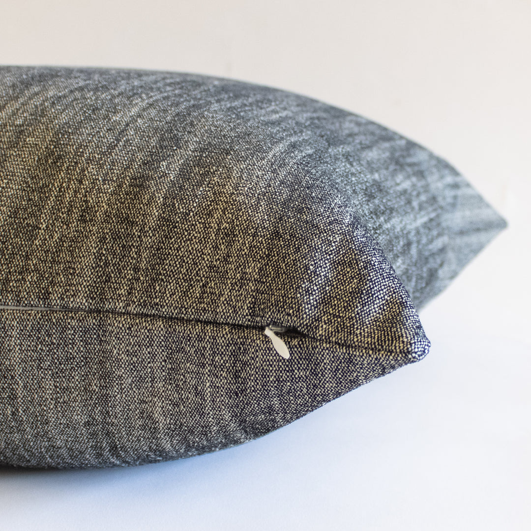 READY TO SHIP, set of 2 \\ Black Texture Pillow Cover, 22x22