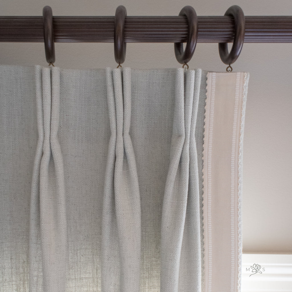 Drapery Series #5: Adding Trim.