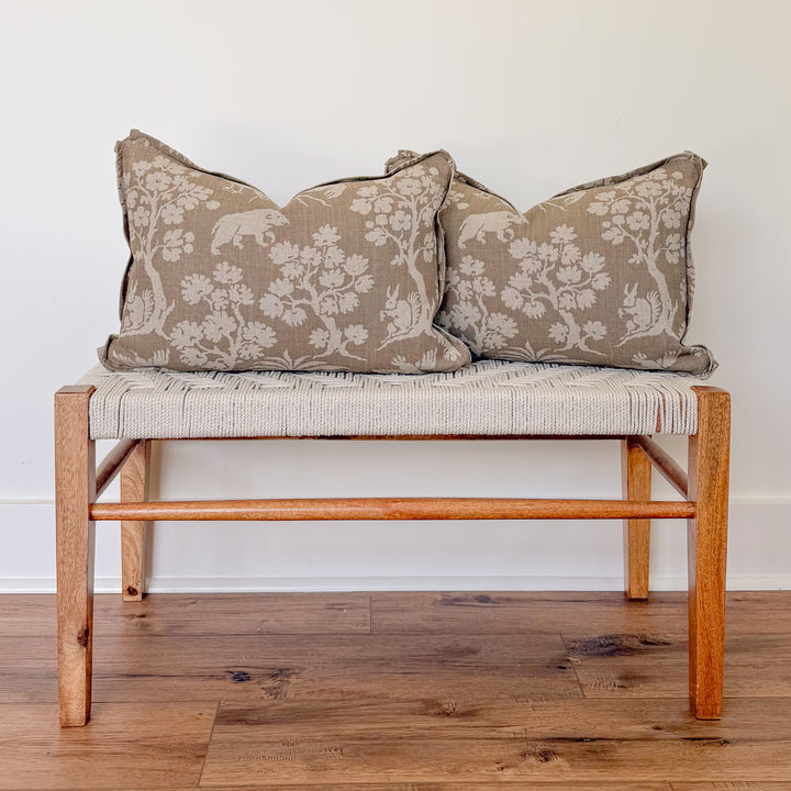 READY TO SHIP, set of 2 \\ Woodland Silhouette Pillow Cover, 13x19