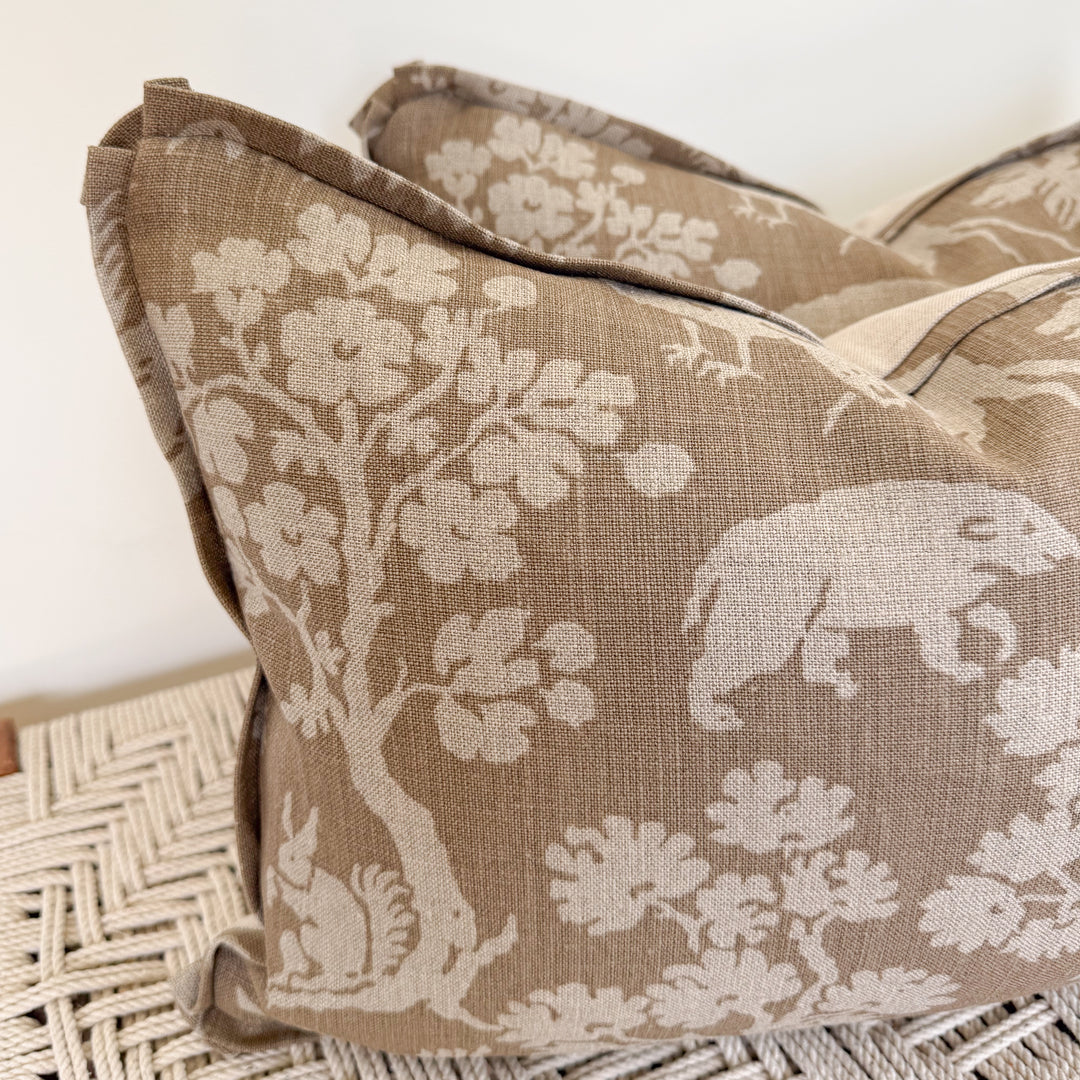 READY TO SHIP, set of 2 \\ Woodland Silhouette Pillow Cover, 13x19