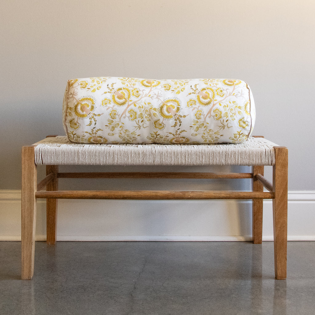 paprika home ankara moss blush bolster