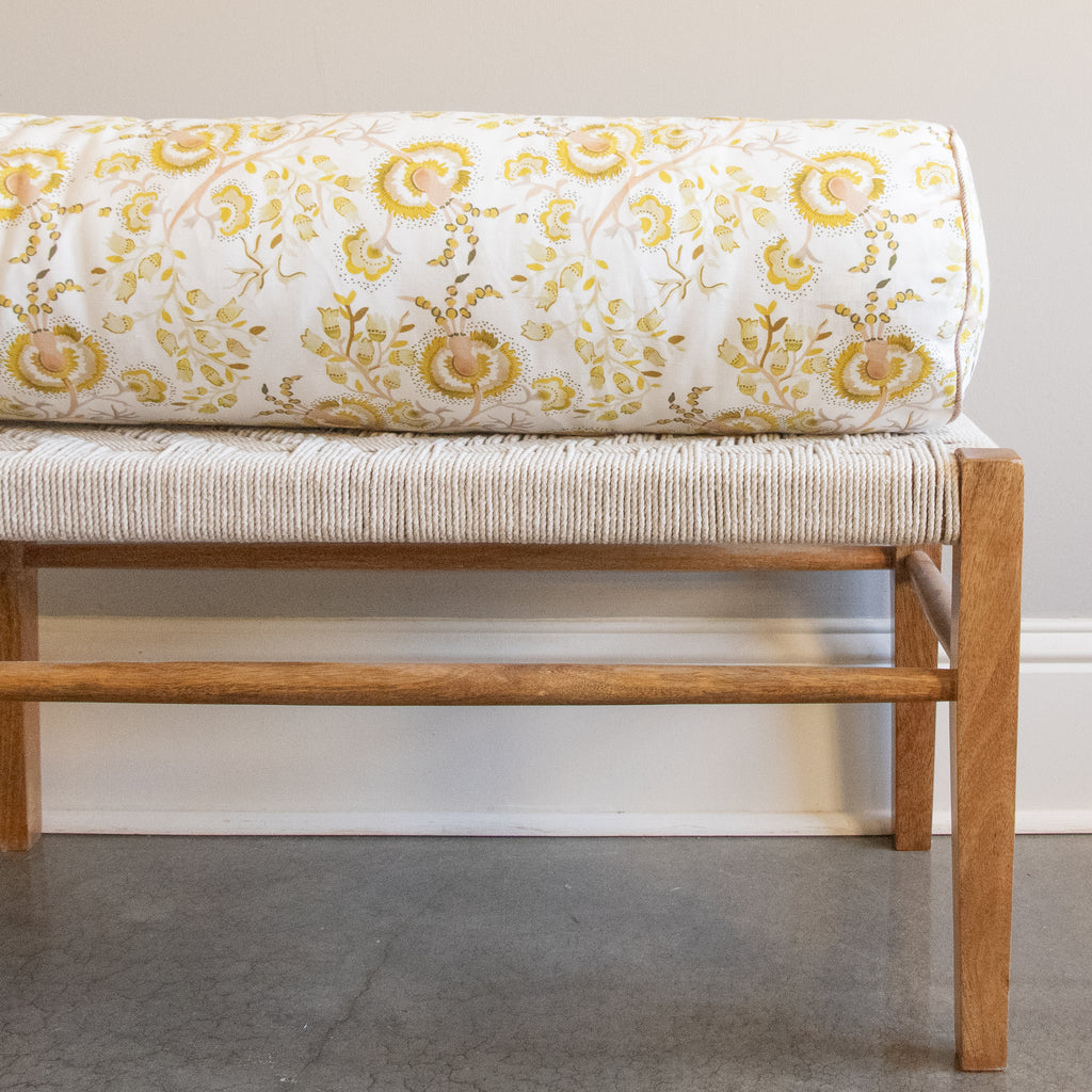 paprika home ankara moss blush bolster