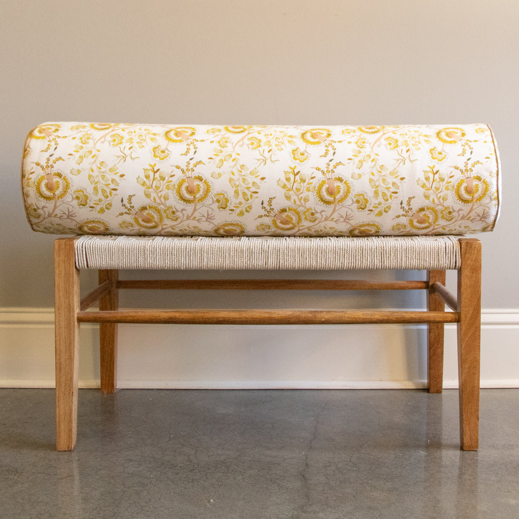 paprika home ankara moss blush bolster