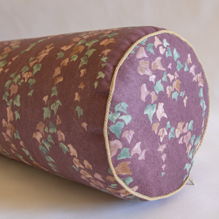 READY TO SHIP \\ Brook Perdigon Hillside Garnet Bolster, 9x48