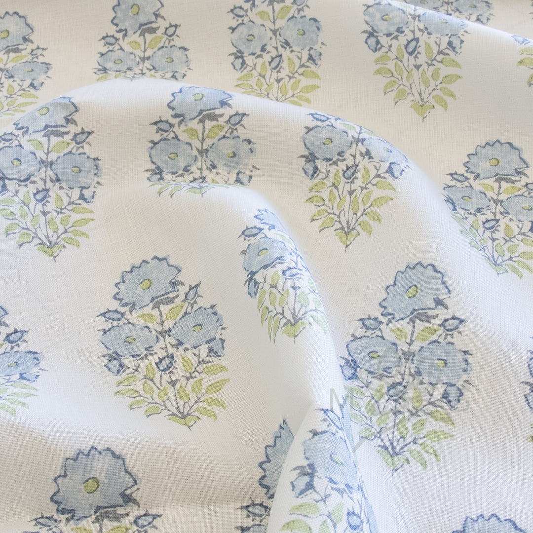 Lisa Fine Textiles Mughal Flower Monsoon fabric