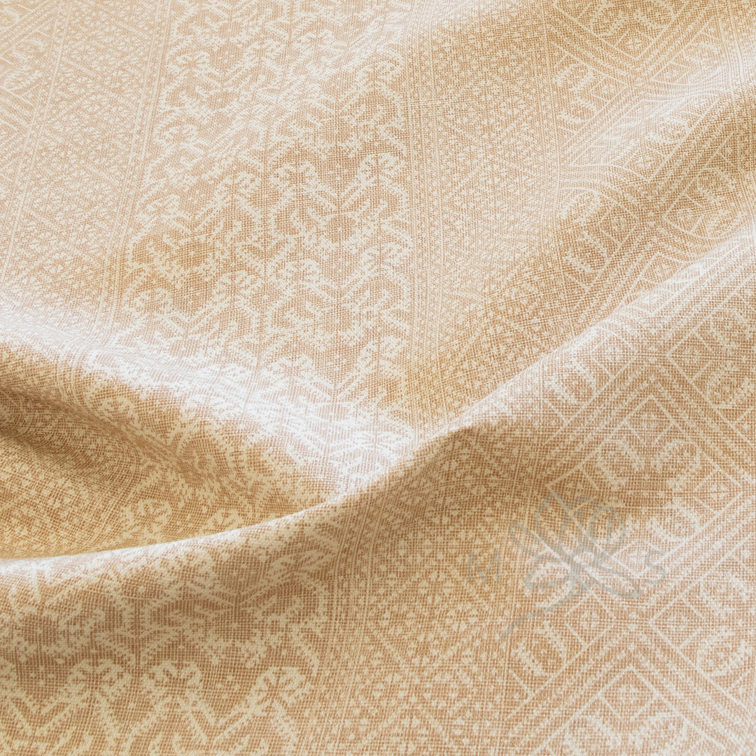 George Spencer Designs Ottoman Stripe Amber fabric