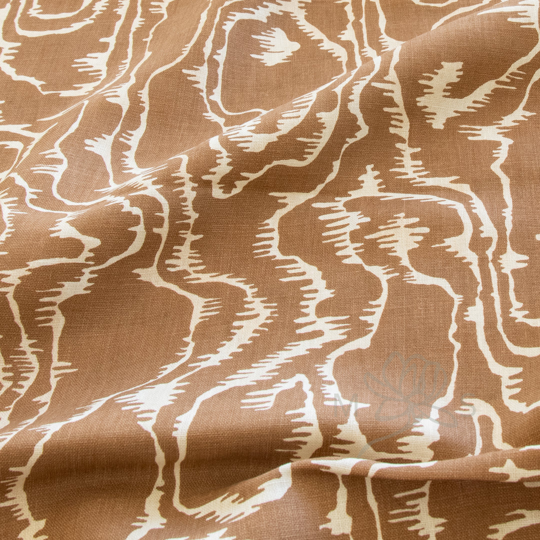 Leah O'Connell Tilda Acorn fabric