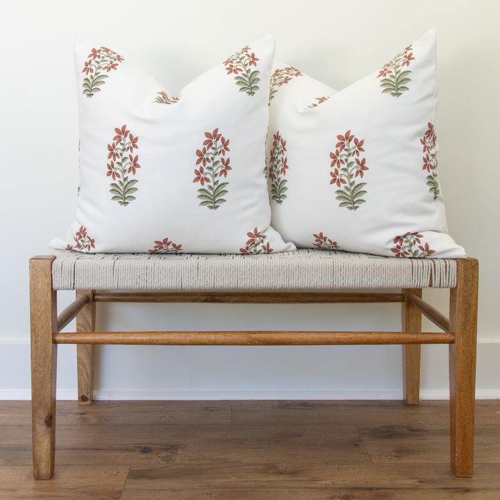 READY TO SHIP, set of 2 \\ Udaipur Pillow Cover, 20x20