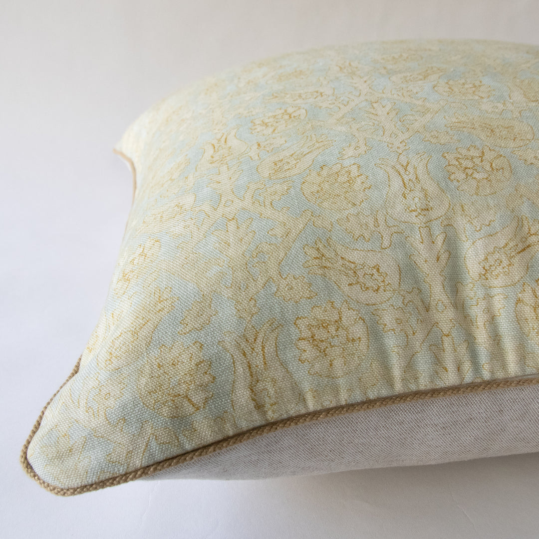 READY TO SHIP \\ Zak & Fox L'erbe Mint Pillow Cover, 22x22