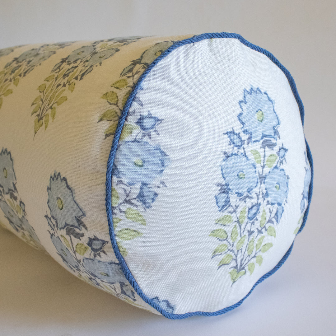 Lisa Fine Mughal Flower Monsoon Bolster