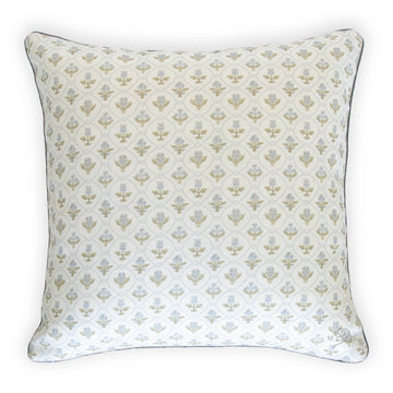 betsy constance French blue custom bolster with contrast cording