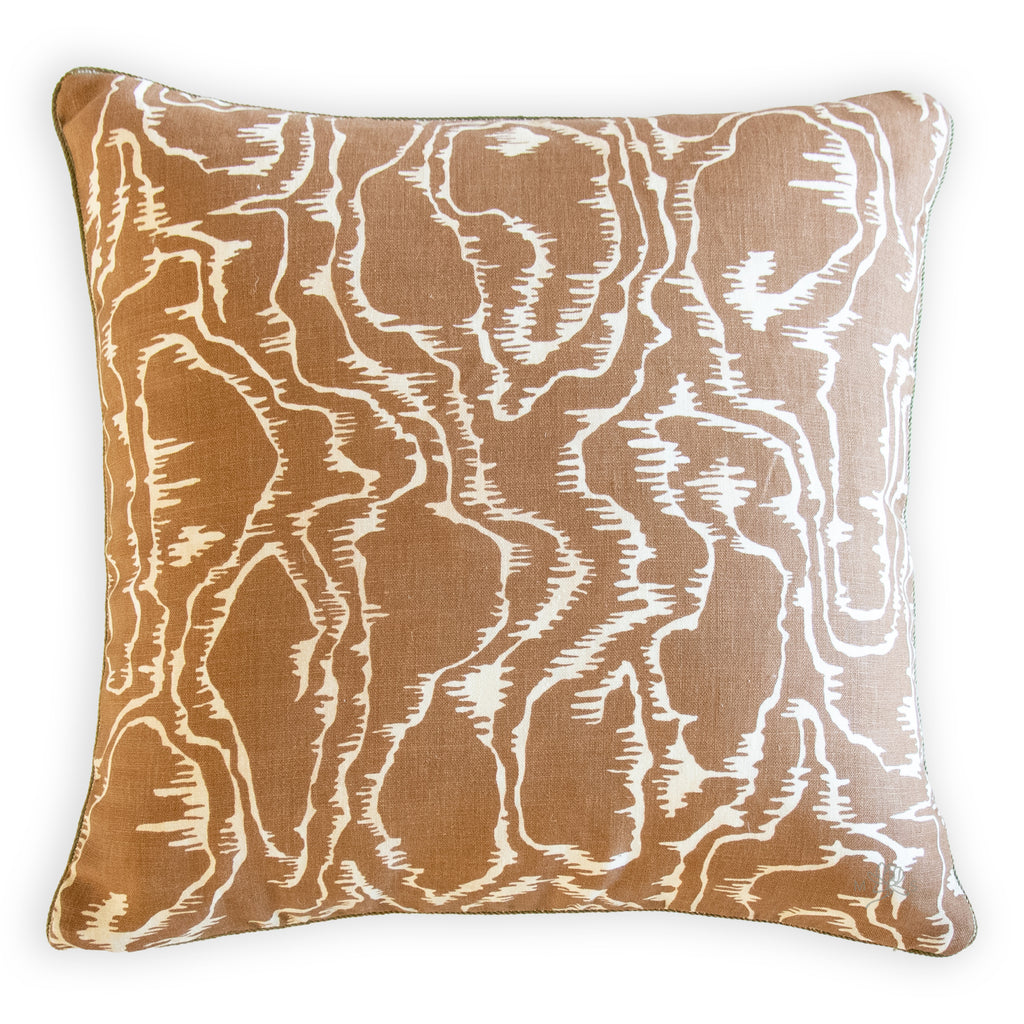 Leah oconnell tilda acorn custom designer pillow