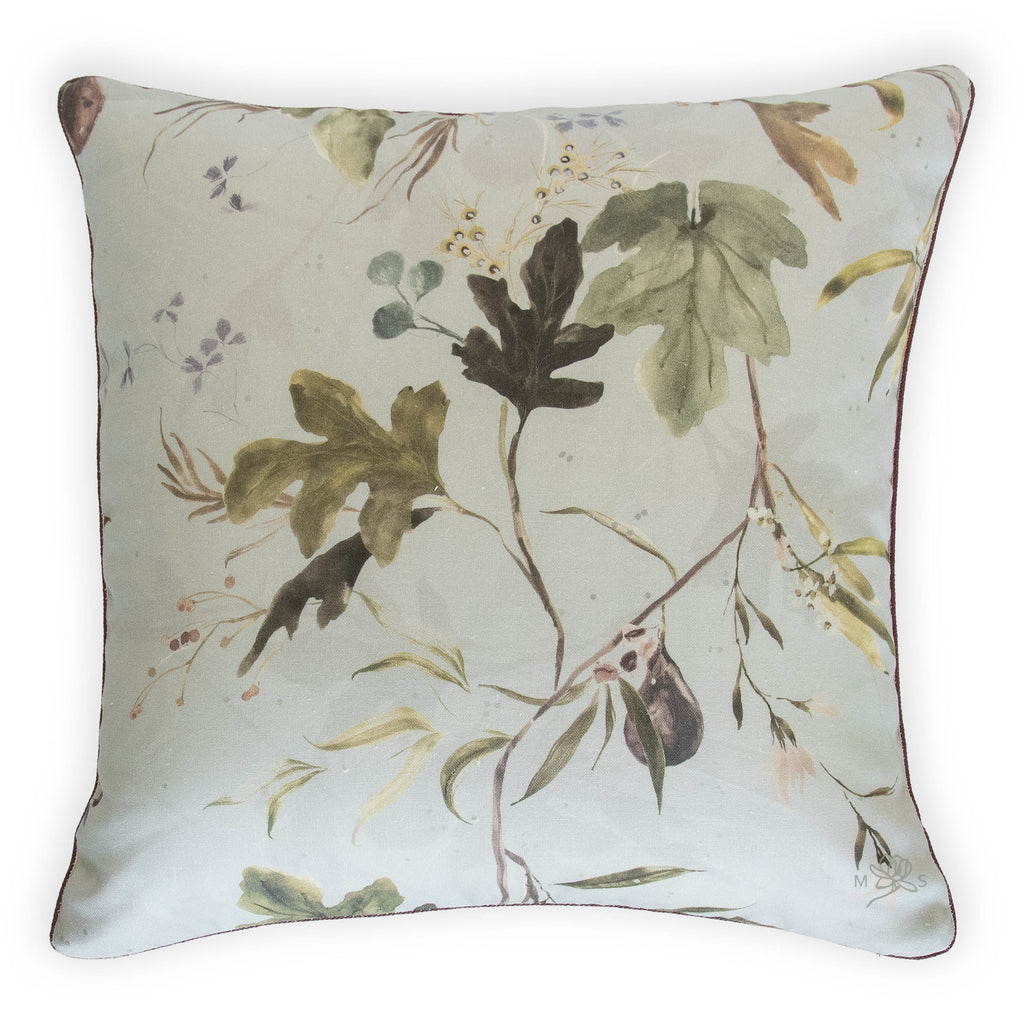 kelly ventura fig in fog custom designer bolster made in Mississippi 