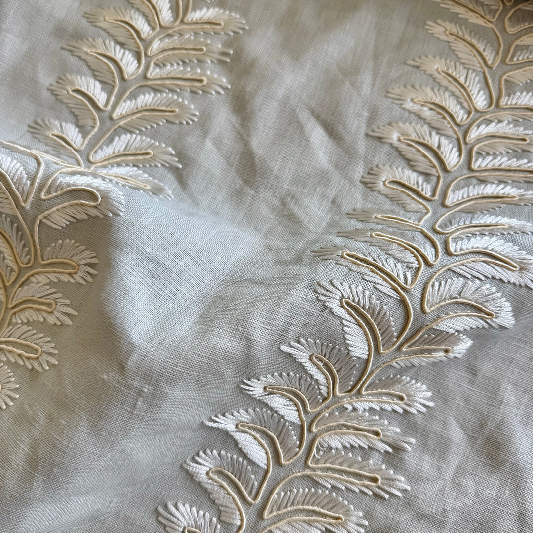 New Bradbourne Pale Aqua Remnant (1.1yds)