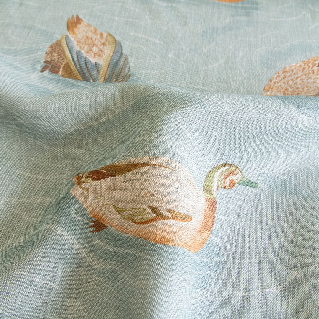 Duck Pond Teal Remnant (1.5yds)
