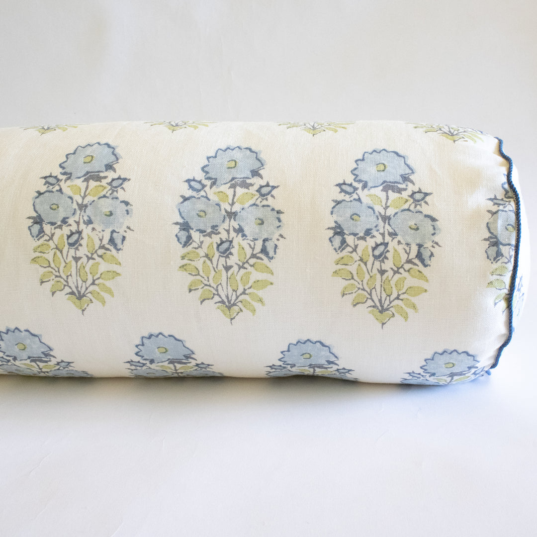 Lisa Fine Mughal Flower Monsoon Bolster