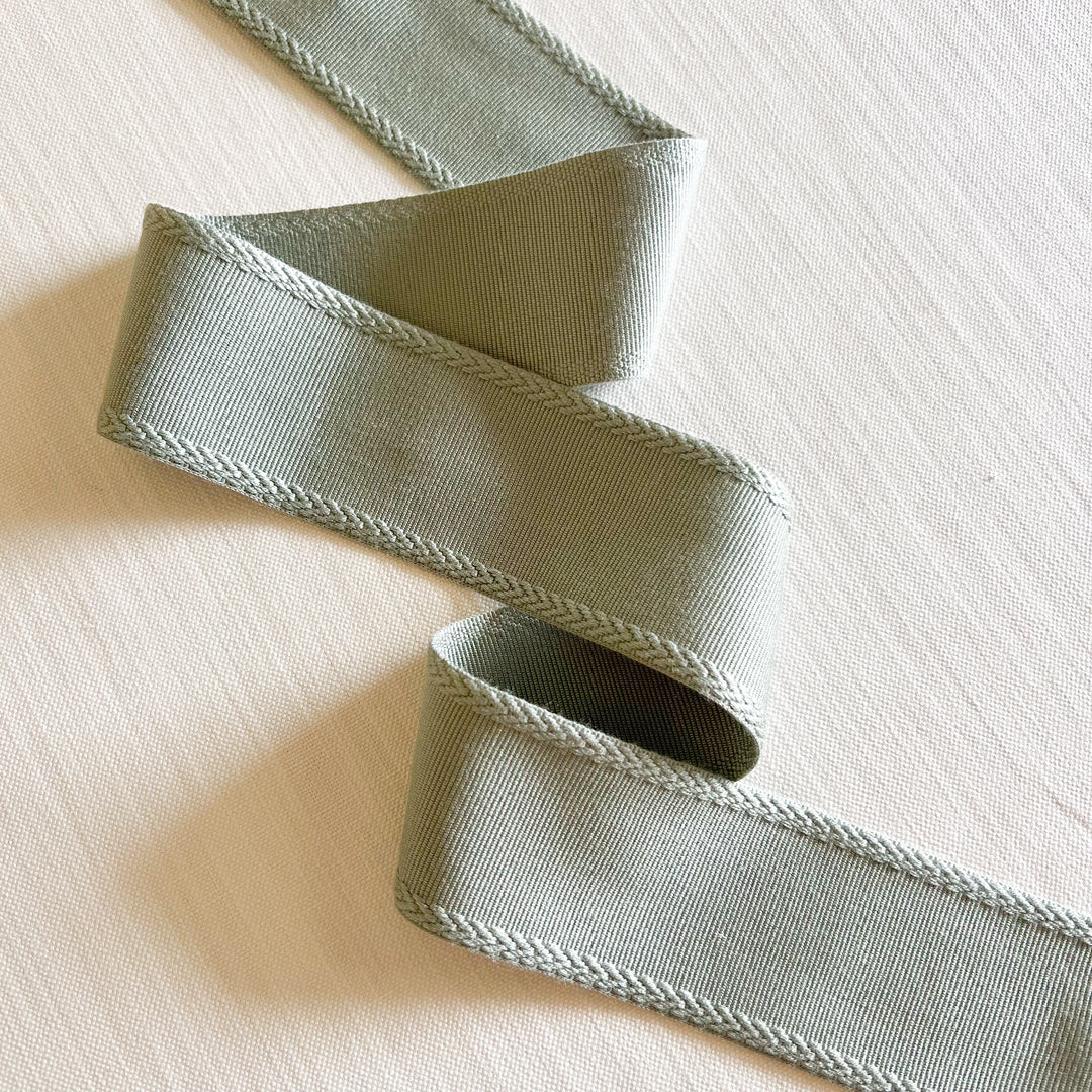 aqua spa green tape trim for foam bolster
