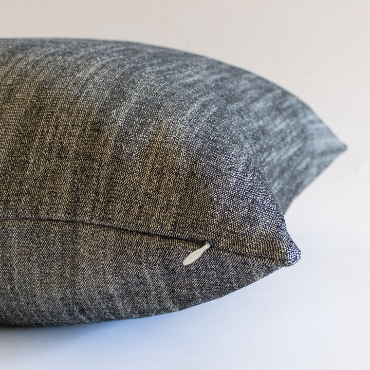 READY TO SHIP, set of 2 \\ Black Texture Pillow Cover, 24x24