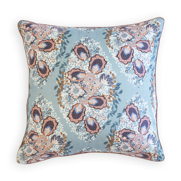 Ferrick Mason Heather Colonial Blue Pillow