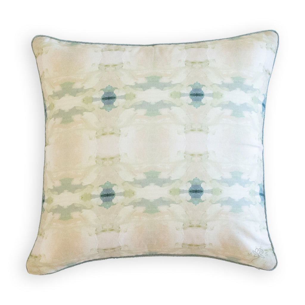 Laura Park Coral Bay Pale Blue Pillow