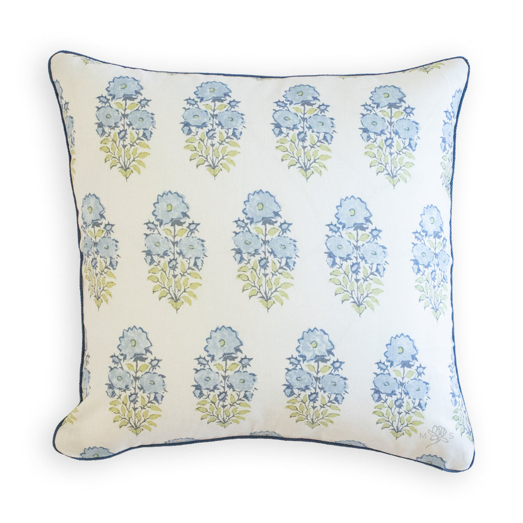 Lisa Fine Mughal Flower Monsoon Bolster