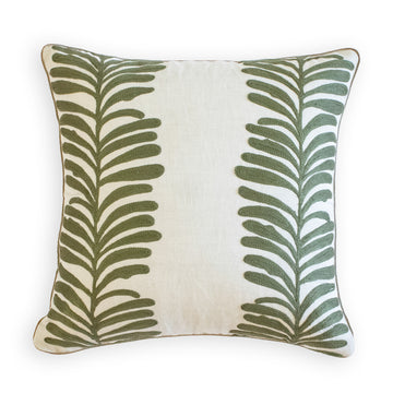 Fabricut Grevillea Olive Pillow