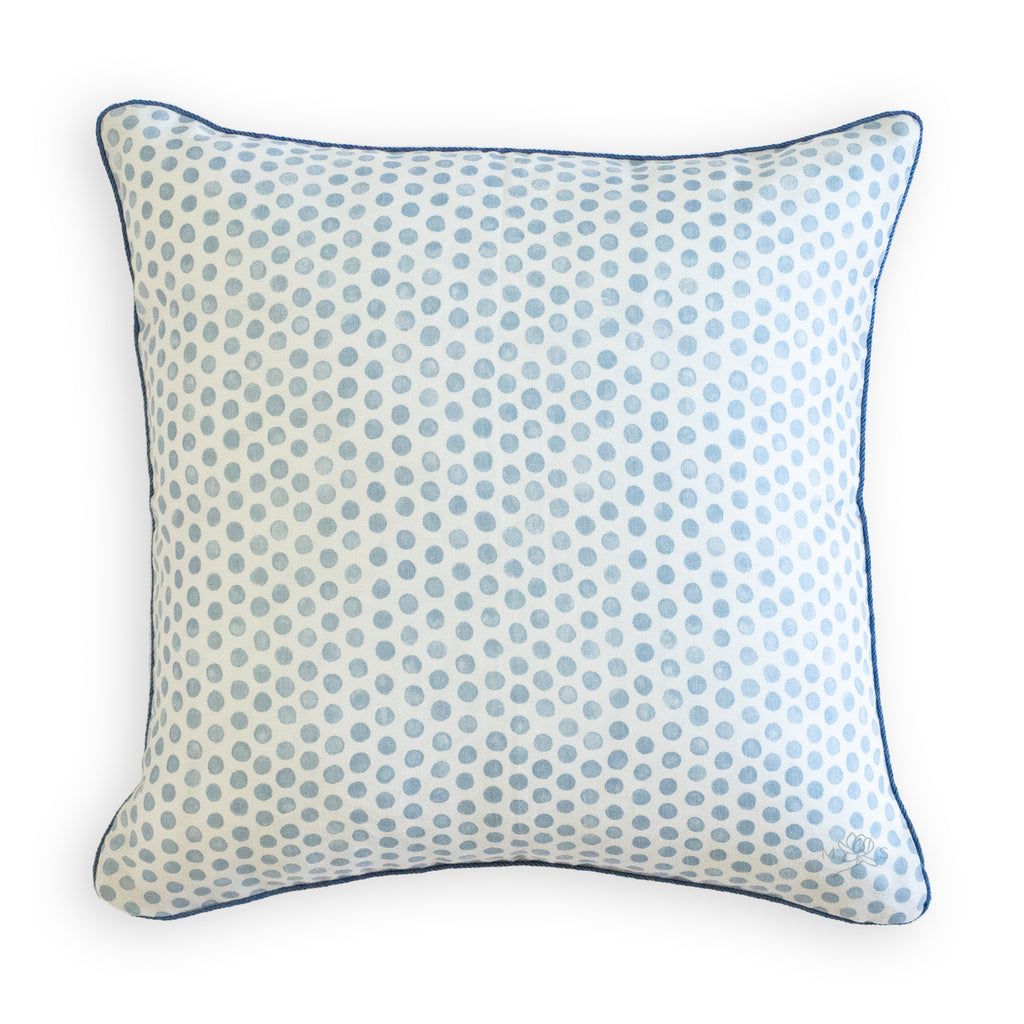 Lisa Fine Tika Sky Blue Pillow