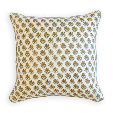 Namay Samay Gulnaar Ochre Pillow