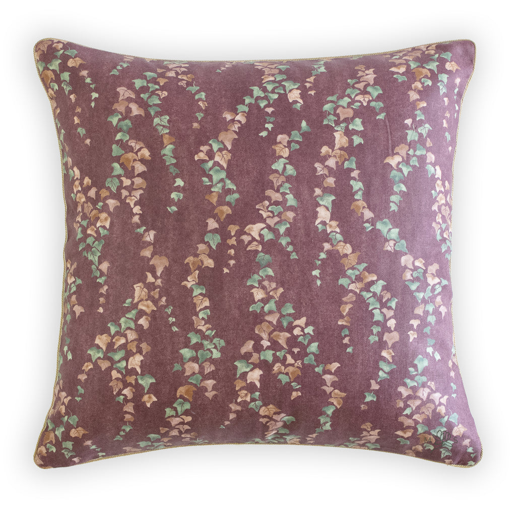 Brook Perdigon Hillside Garnet Pillow