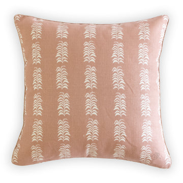 heather chadduck petite frond clay pillow
