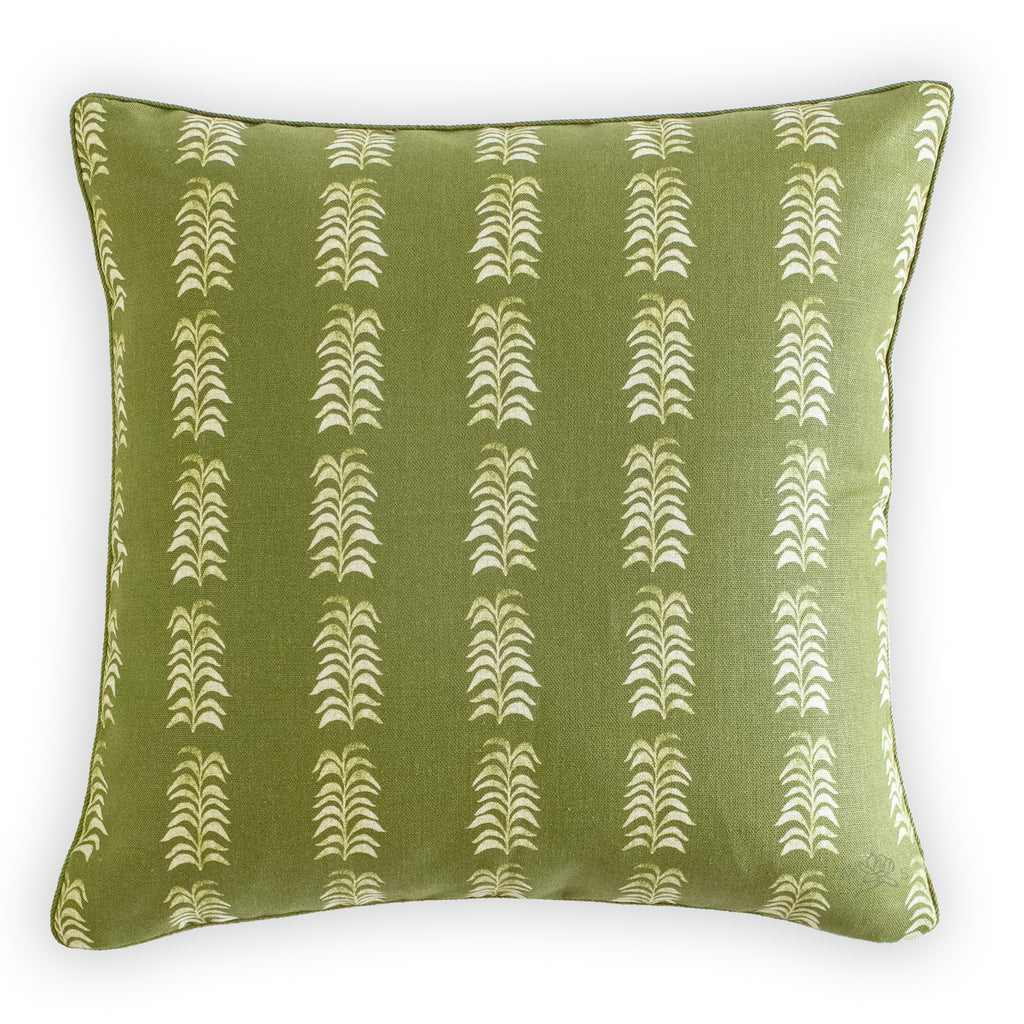 heather chadduck petite frond jungle bolster
