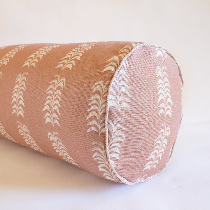 Heather Chadduck Petite Frond Clay Bolster
