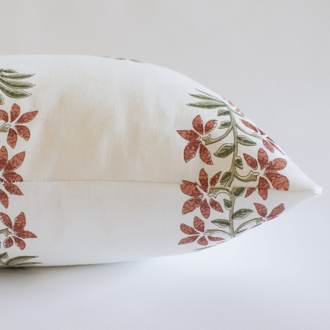 Peter Dunham Udaipur Red Pillow