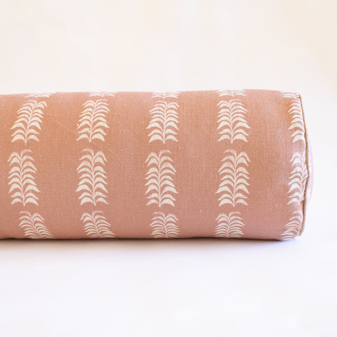 Heather Chadduck Petite Frond Clay Bolster