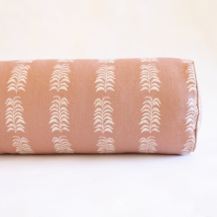 Heather Chadduck Petite Frond Clay Bolster