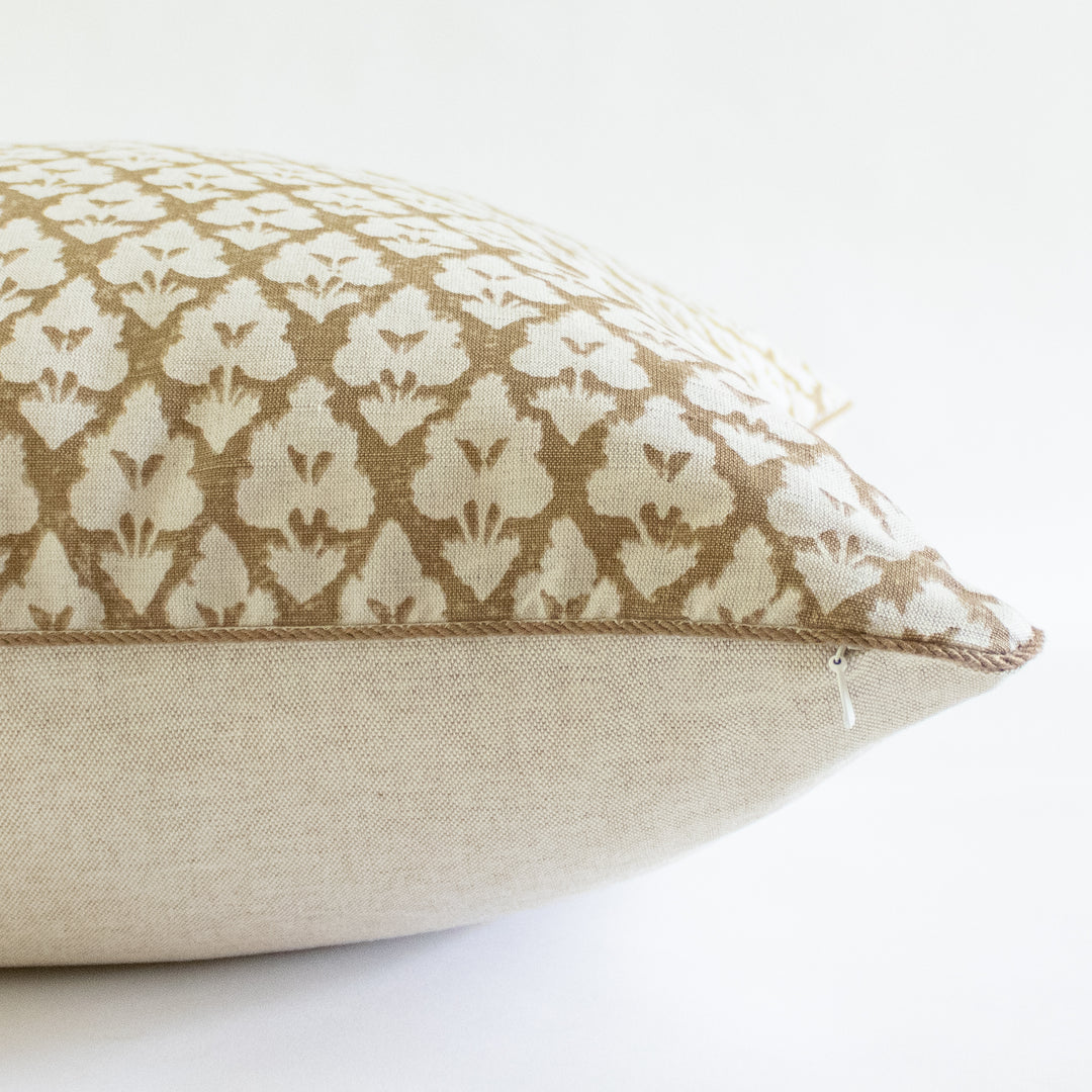 Thibaut Designs Arboreta Brown Pillow