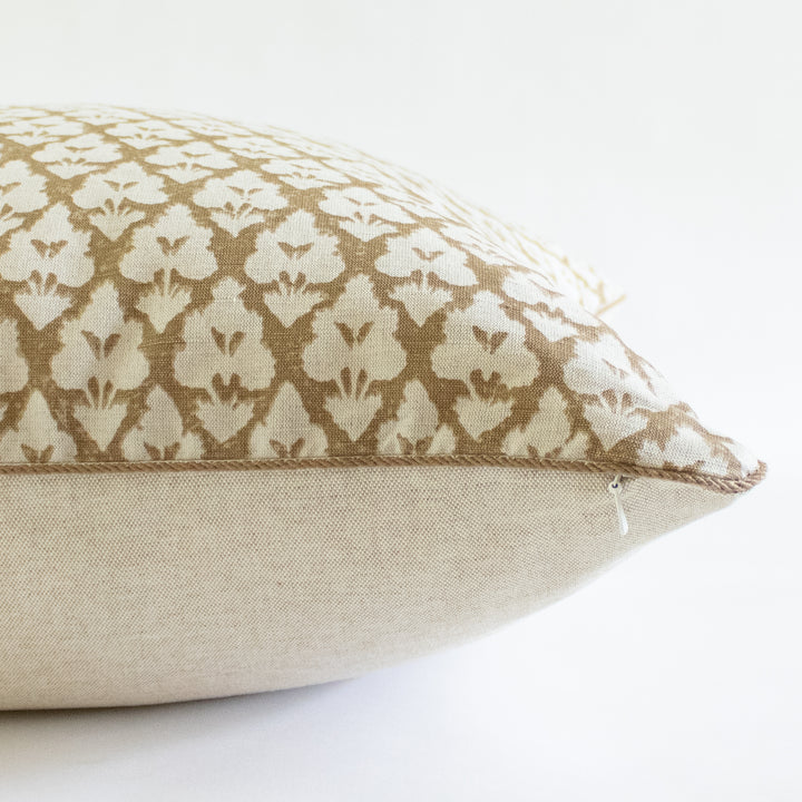 Thibaut Designs Arboreta Brown Pillow