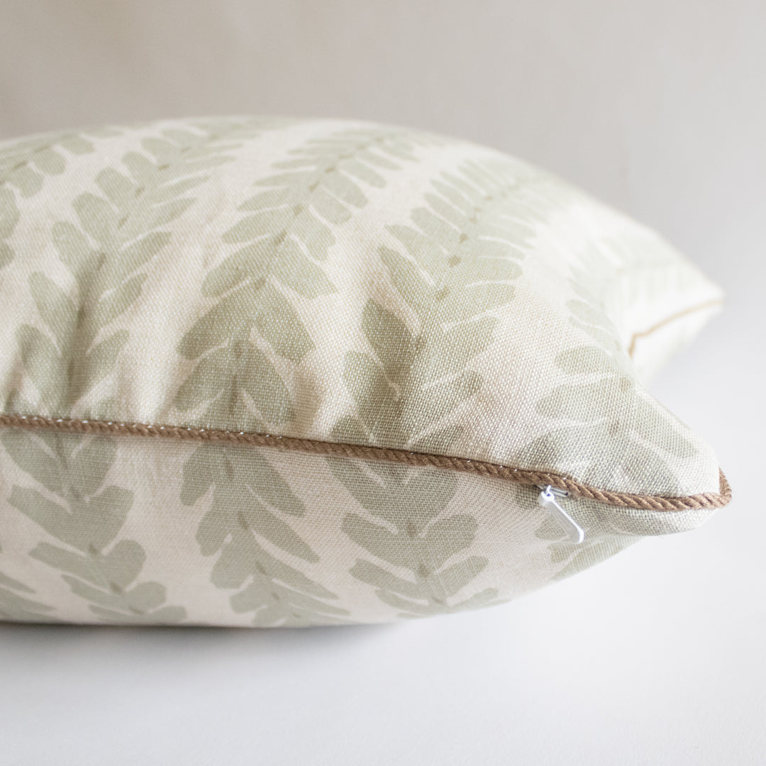 Schumacher Woodperry Sage Pillow