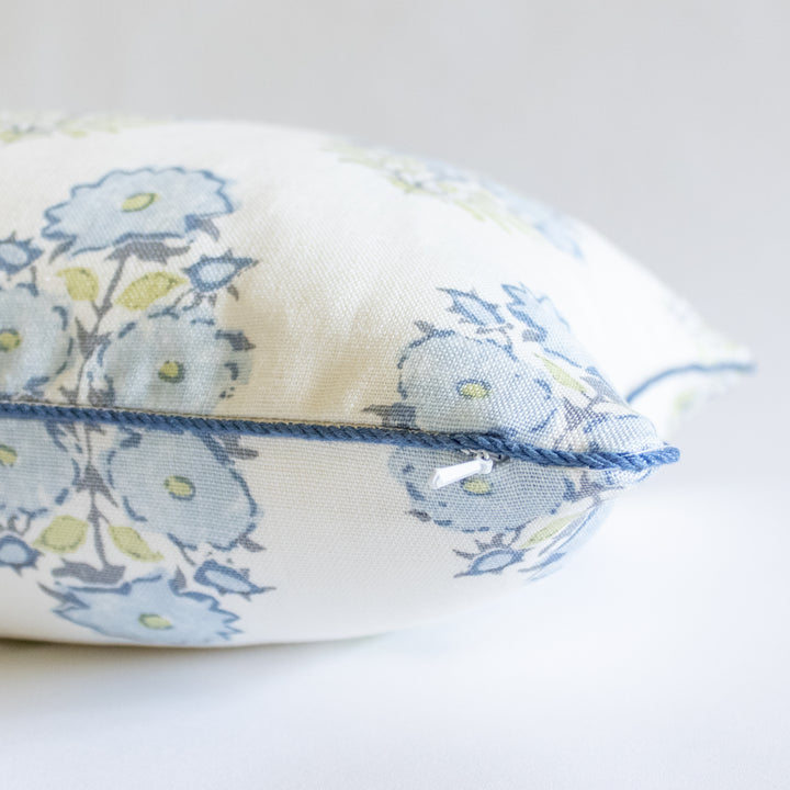 Lisa Fine Mughal Flower Monsoon Pillow