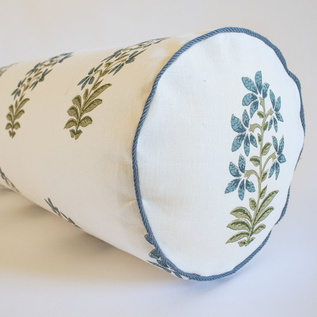 peter dunham udaipur indigo bolster